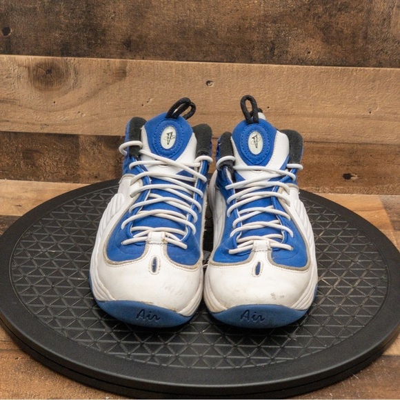 Nike Air Penny II 2 College Blue/Black-White 820249-400 GS Size 5.5Y - Picture 2 of 9